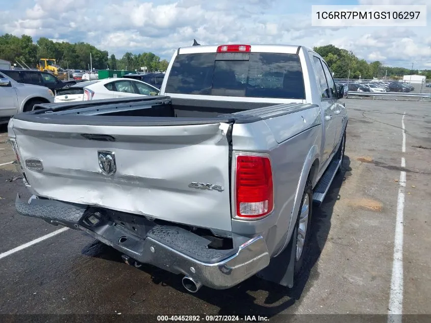 2016 Ram 1500 Longhorn VIN: 1C6RR7PM1GS106297 Lot: 40452892