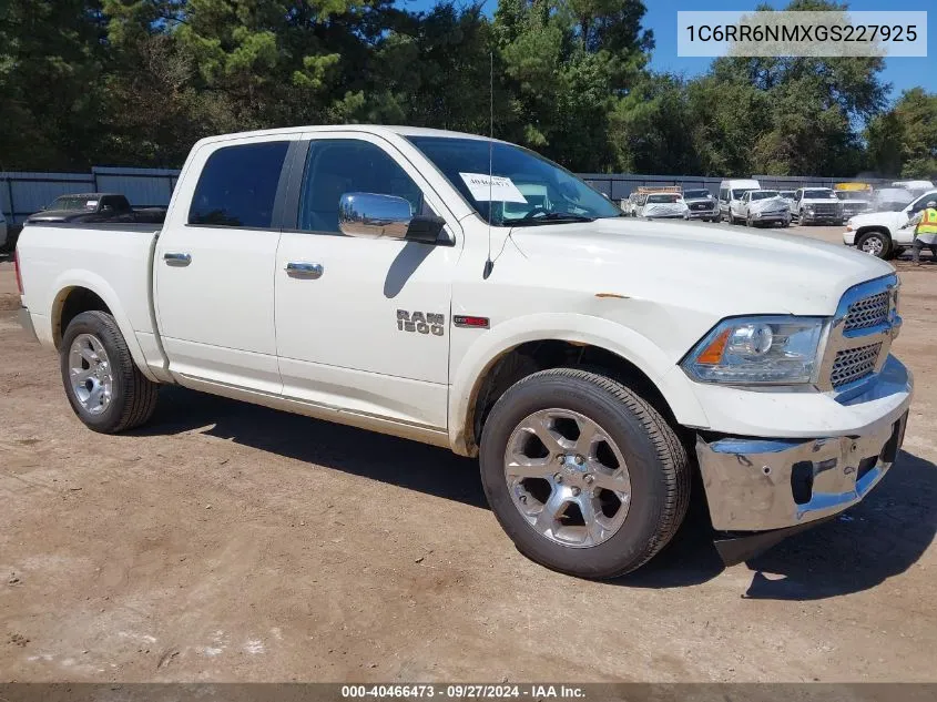 2016 Ram 1500 Laramie VIN: 1C6RR6NMXGS227925 Lot: 40466473