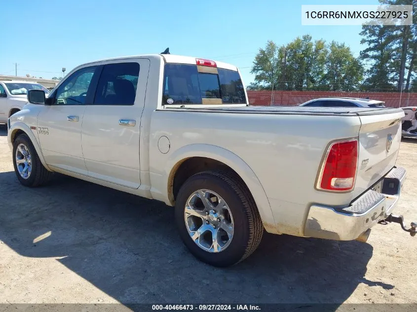 2016 Ram 1500 Laramie VIN: 1C6RR6NMXGS227925 Lot: 40466473