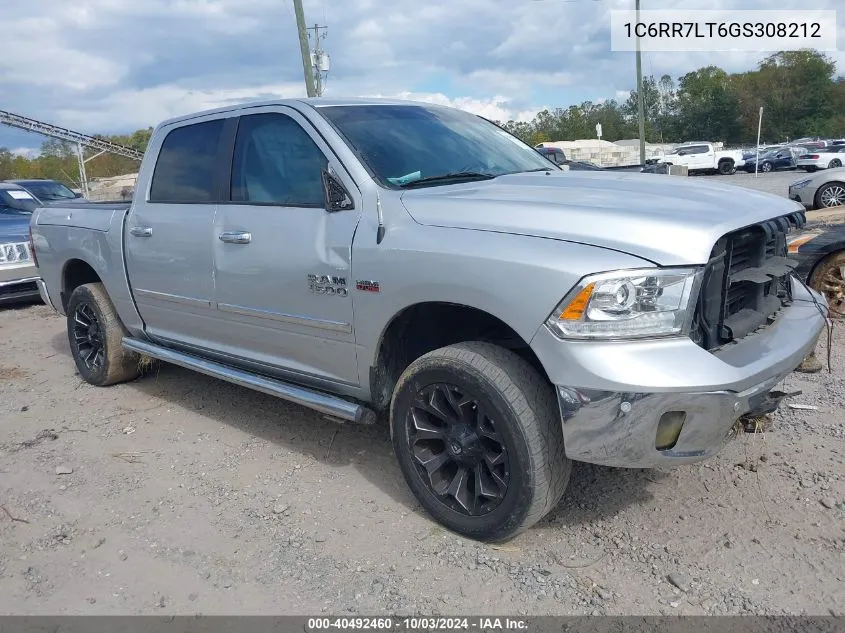 1C6RR7LT6GS308212 2016 Ram 1500 Big Horn