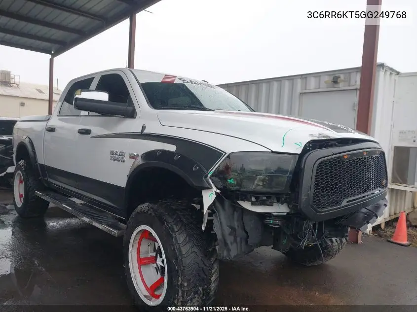 3C6RR6KT5GG249768 2016 Ram 1500 Express