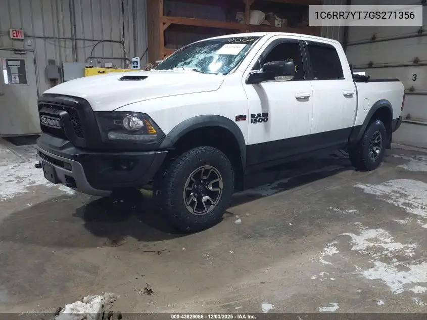 1C6RR7YT7GS271356 2016 Ram 1500 Rebel