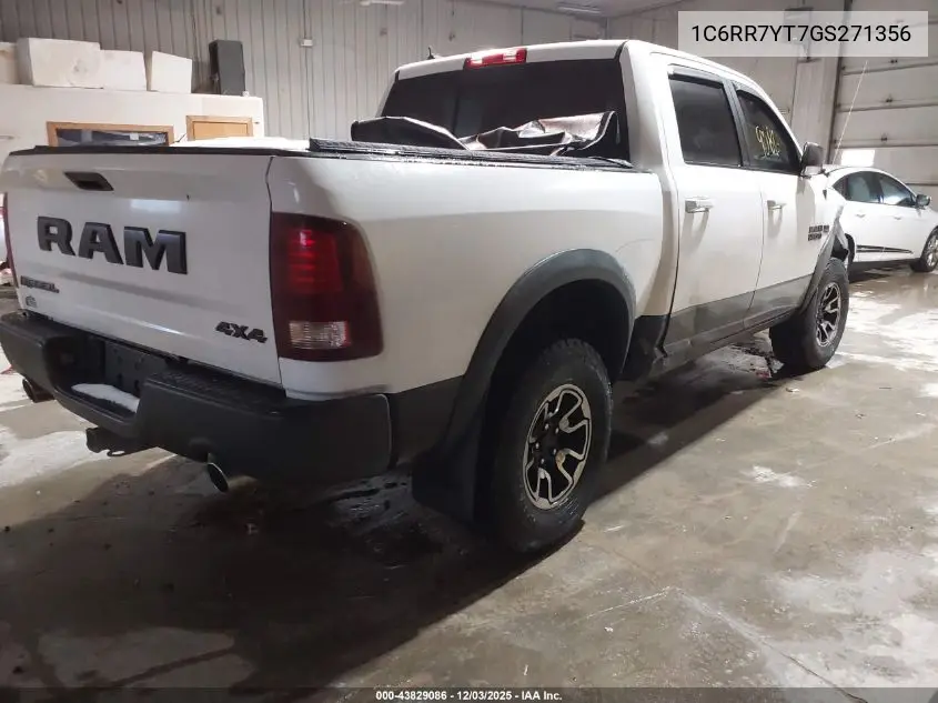 1C6RR7YT7GS271356 2016 Ram 1500 Rebel