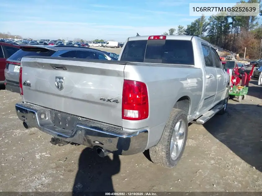 1C6RR7TM1GS252639 2016 Ram 1500 Big Horn