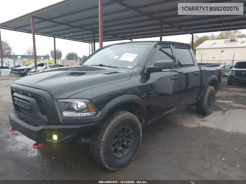 1C6RR7YT8GS202076 2016 Ram 1500 Rebel