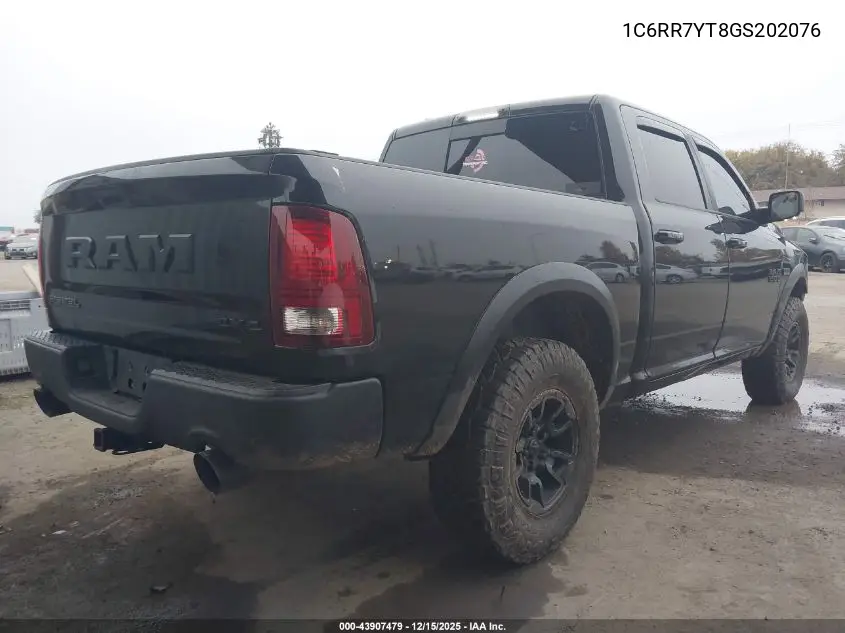 1C6RR7YT8GS202076 2016 Ram 1500 Rebel