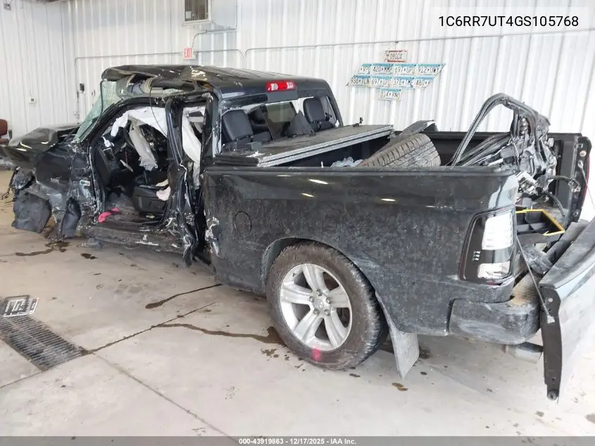 1C6RR7UT4GS105768 2016 Ram 1500 Sport