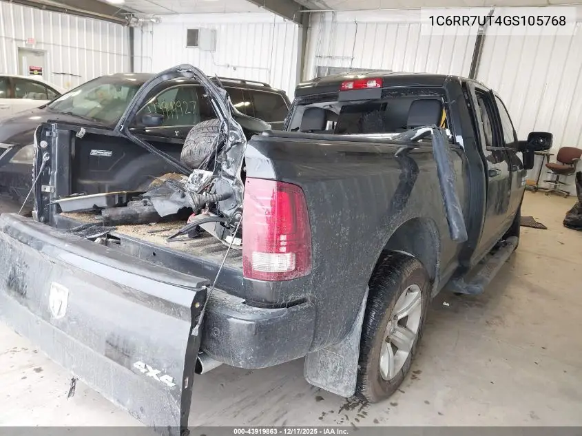 1C6RR7UT4GS105768 2016 Ram 1500 Sport
