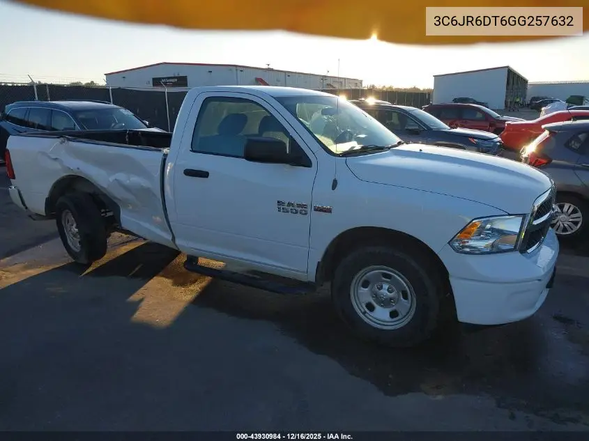 3C6JR6DT6GG257632 2016 Ram 1500 Tradesman