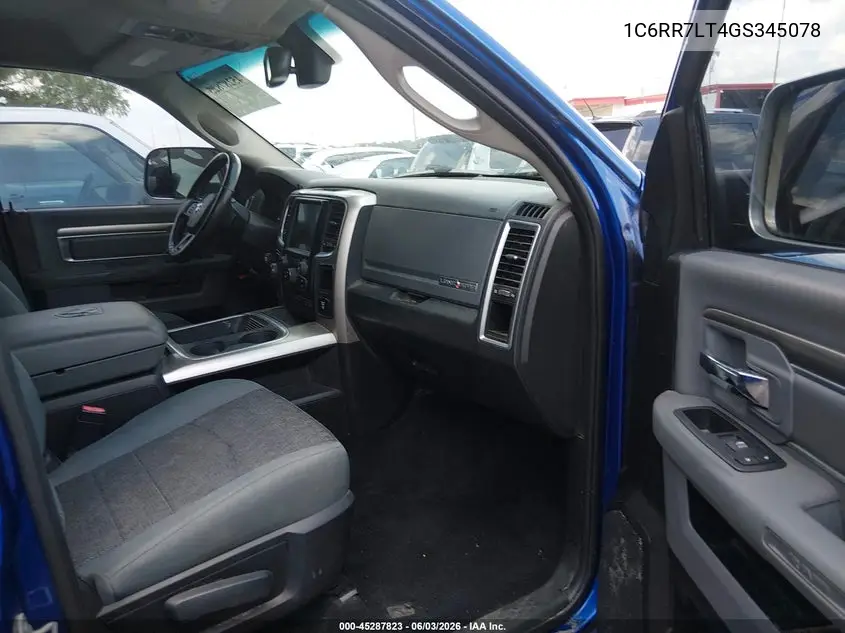 1C6RR7LT4GS345078 2016 Ram 1500 Lone Star