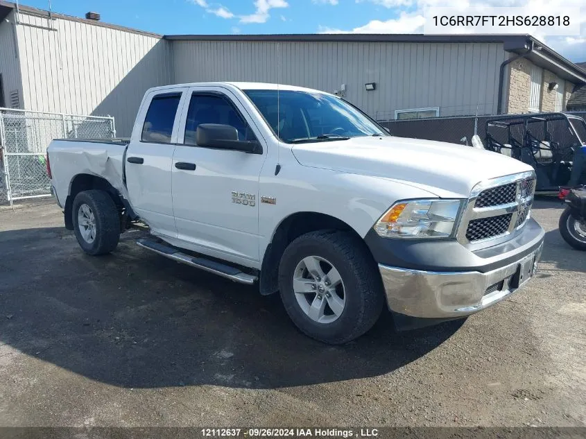 2017 Ram 1500 St VIN: 1C6RR7FT2HS628818 Lot: 12112637