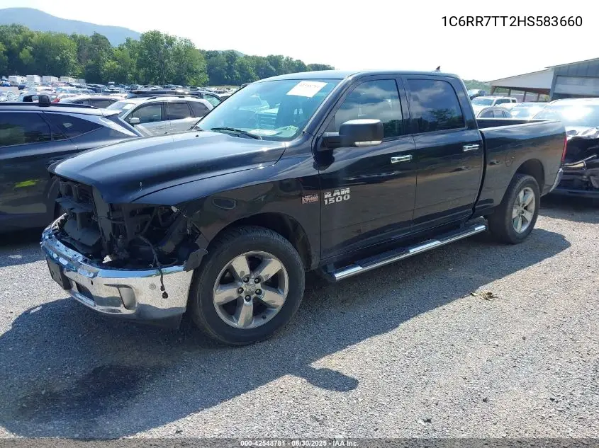 2017 Ram 1500 Big Horn 4X4 6'4 Box VIN: 1C6RR7TT2HS583660 Lot: 42548781
