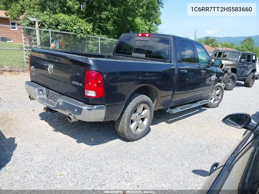 2017 Ram 1500 Big Horn 4X4 6'4 Box VIN: 1C6RR7TT2HS583660 Lot: 42548781