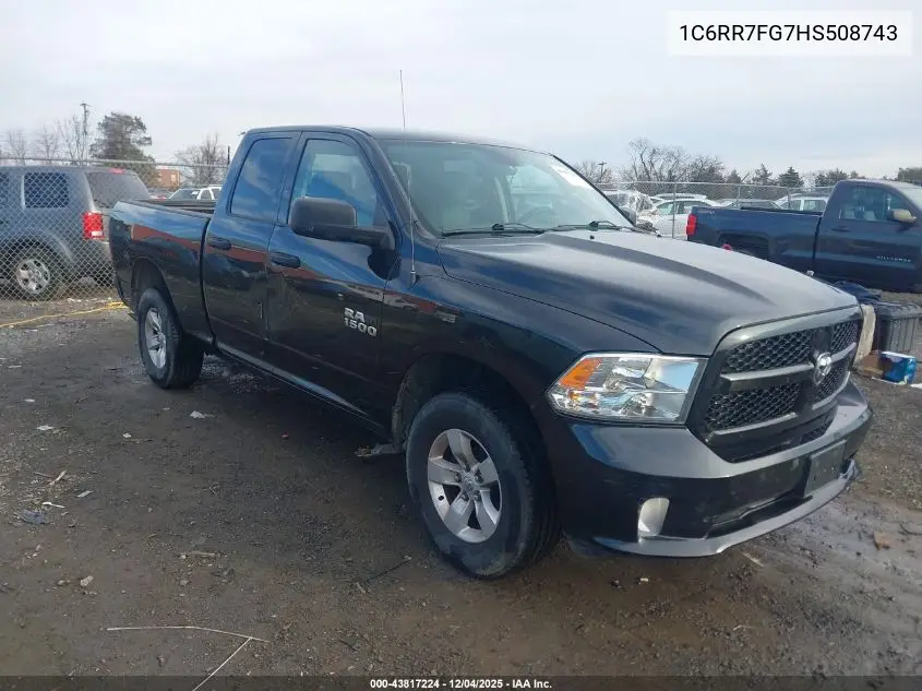 1C6RR7FG7HS508743 2017 Ram 1500 Express 4X4 6'4 Box