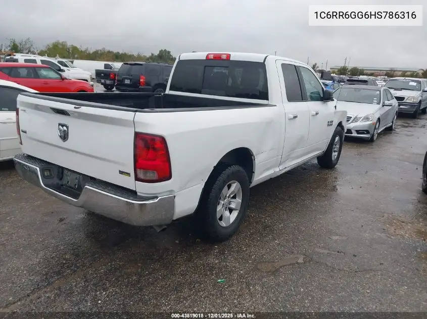 1C6RR6GG6HS786316 2017 Ram 1500 Slt 4X2 6'4 Box