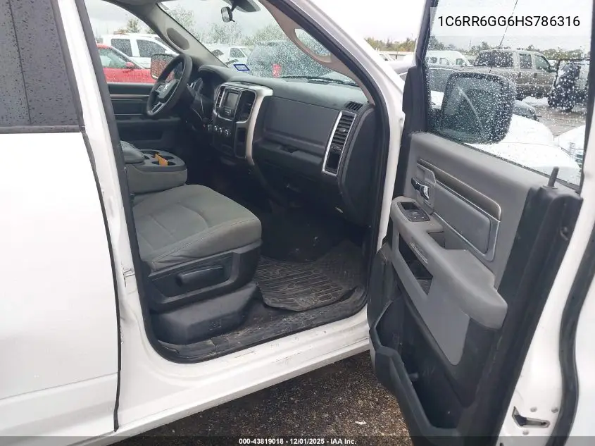 1C6RR6GG6HS786316 2017 Ram 1500 Slt 4X2 6'4 Box