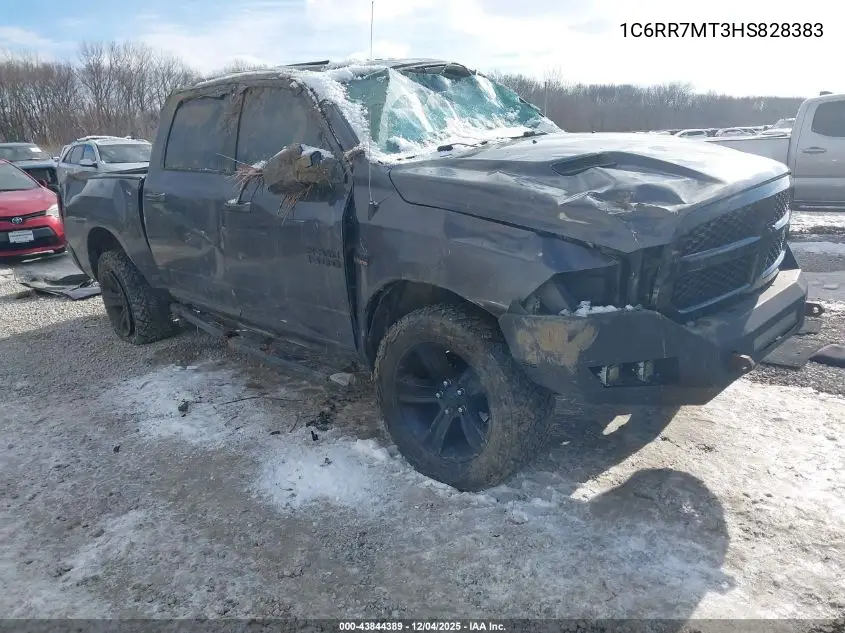 1C6RR7MT3HS828383 2017 Ram 1500 Night 4X4 5'7 Box