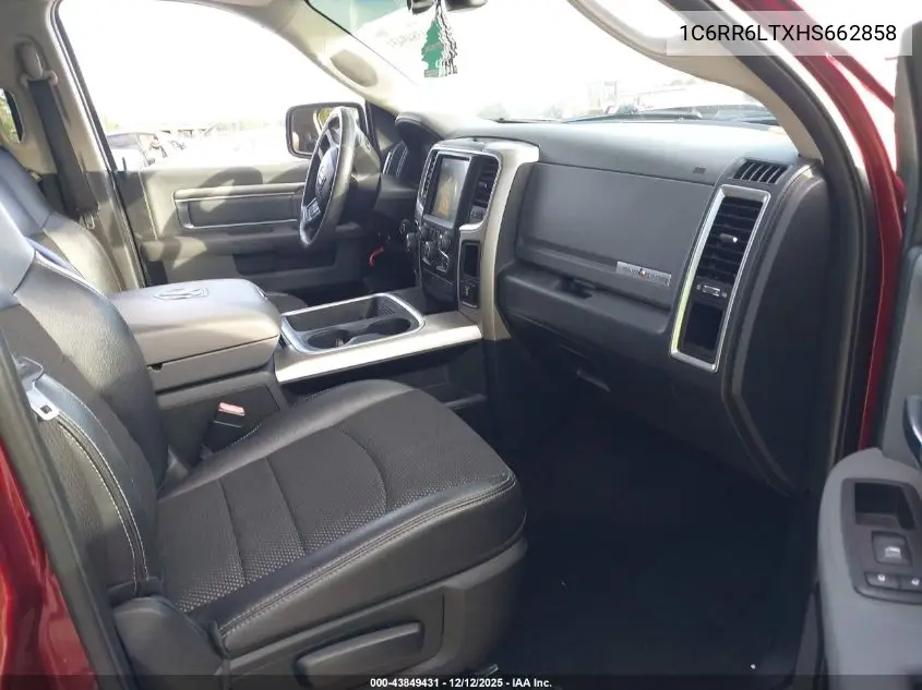 1C6RR6LTXHS662858 2017 Ram 1500 Lone Star Silver 4X2 5'7 Box