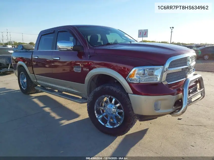 1C6RR7PT8HS634962 2017 Ram 1500 Longhorn 4X4 5'7 Box