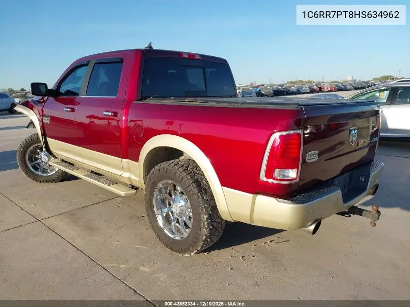 1C6RR7PT8HS634962 2017 Ram 1500 Longhorn 4X4 5'7 Box