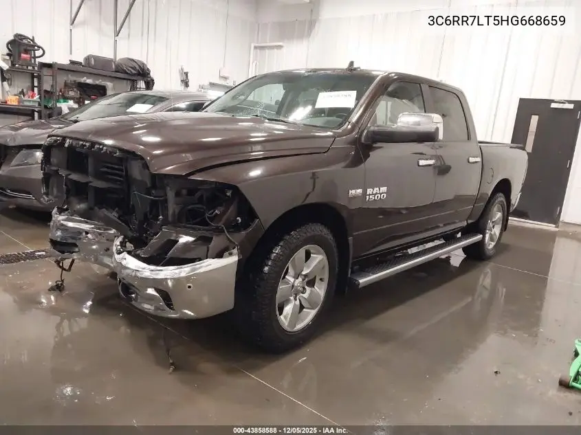 3C6RR7LT5HG668659 2017 Ram 1500 Big Horn 4X4 5'7 Box