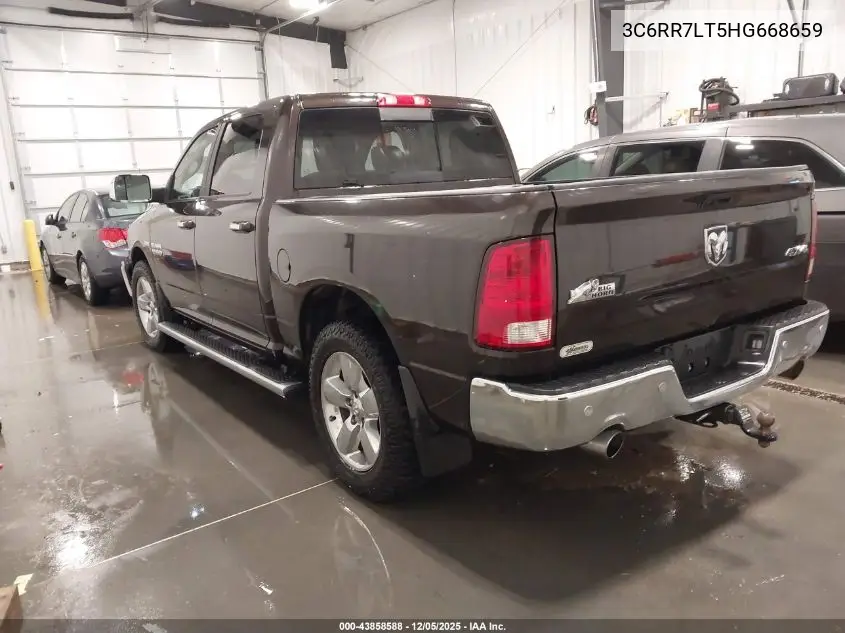3C6RR7LT5HG668659 2017 Ram 1500 Big Horn 4X4 5'7 Box