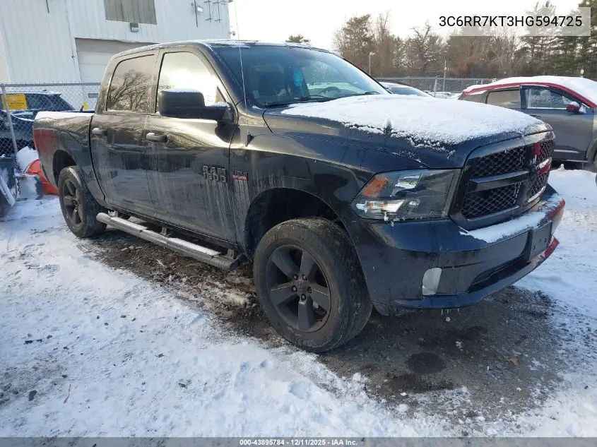 3C6RR7KT3HG594725 2017 Ram 1500 Express 4X4 5'7 Box