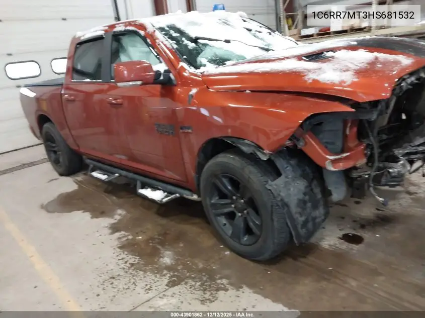 1C6RR7MT3HS681532 2017 Ram 1500 Sport 4X4 5'7 Box