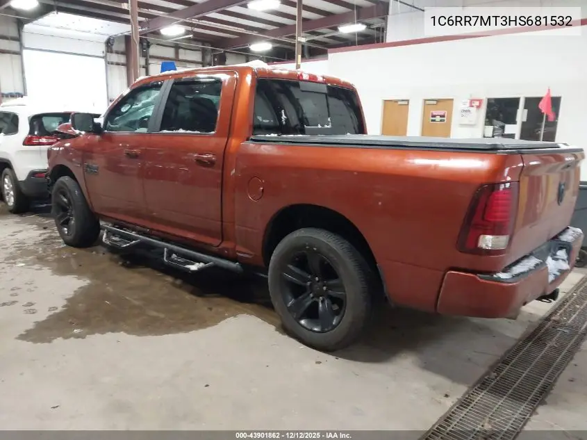1C6RR7MT3HS681532 2017 Ram 1500 Sport 4X4 5'7 Box