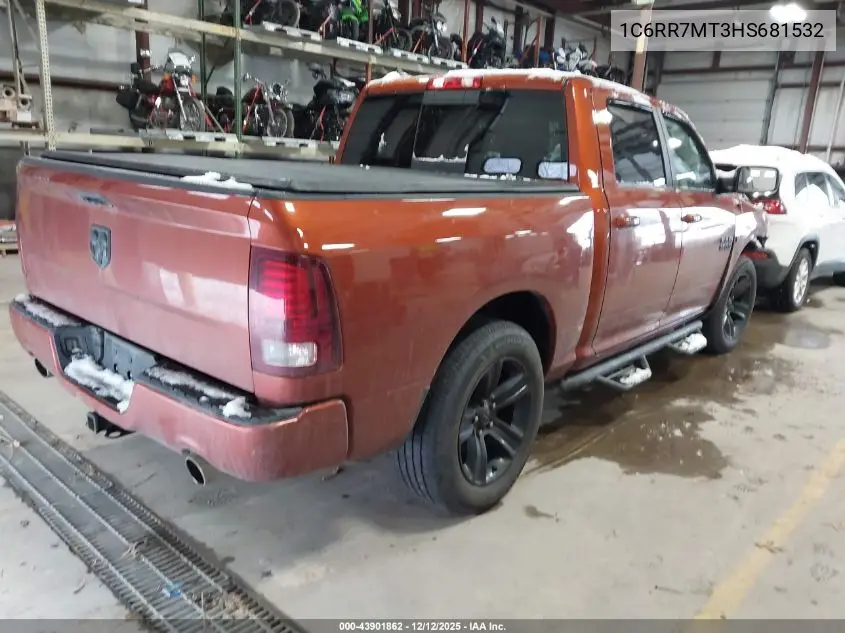 1C6RR7MT3HS681532 2017 Ram 1500 Sport 4X4 5'7 Box