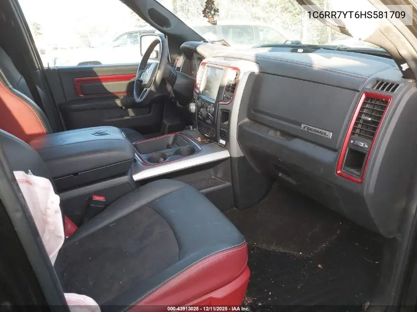 1C6RR7YT6HS581709 2017 Ram 1500 Rebel 4X4 5'7 Box