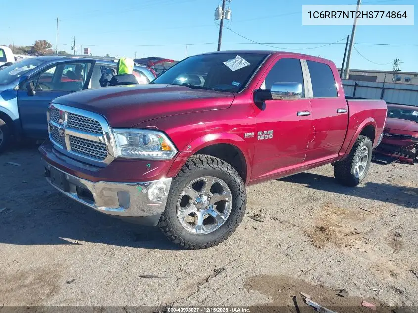 1C6RR7NT2HS774864 2017 Ram 1500 Laramie 4X4 5'7 Box