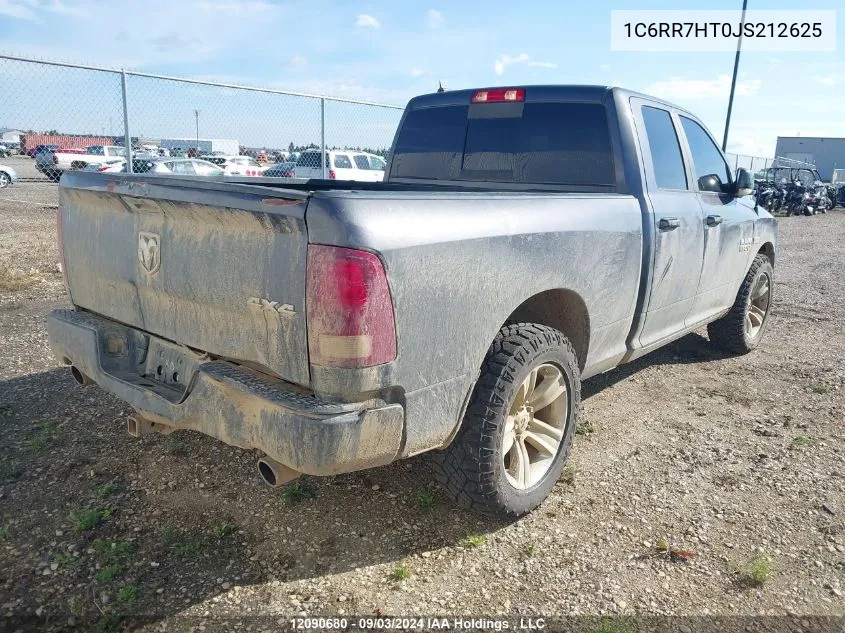 2018 Ram 1500 Sport VIN: 1C6RR7HT0JS212625 Lot: 12090680