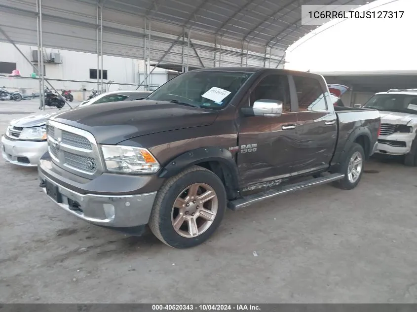 1C6RR6LT0JS127317 2018 Ram 1500 Lone Star Silver 4X2 5'7 Box