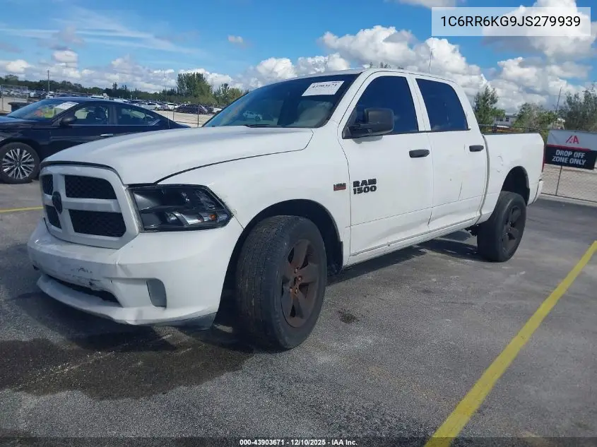 1C6RR6KG9JS279939 2018 Ram 1500 Express 4X2 5'7 Box