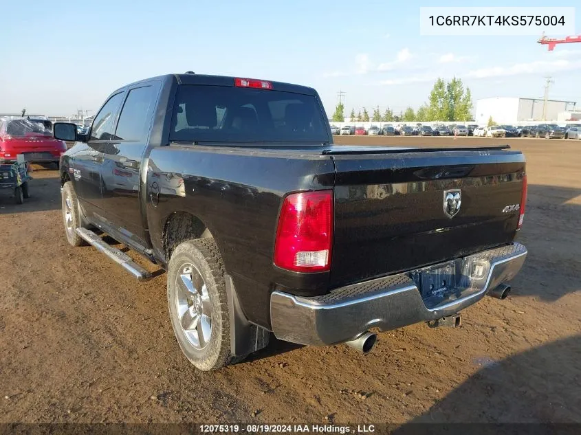 1C6RR7KT4KS575004 2019 Ram 1500 Classic Tradesman