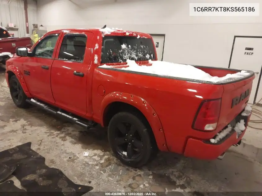 1C6RR7KT8KS565186 2019 Ram 1500 Classic St
