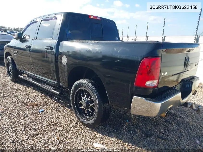 3C6RR7LT8KG622458 2019 Ram 1500 Classic Slt 4X4 5'7 Box