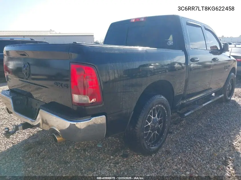 3C6RR7LT8KG622458 2019 Ram 1500 Classic Slt 4X4 5'7 Box