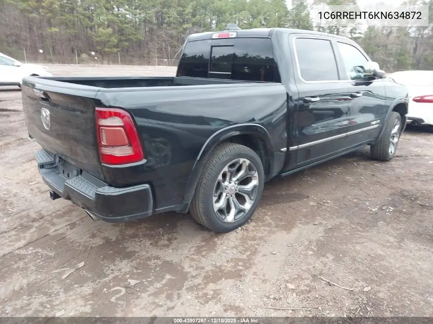 1C6RREHT6KN634872 2019 Ram 1500 Limited 4X2 5'7 Box