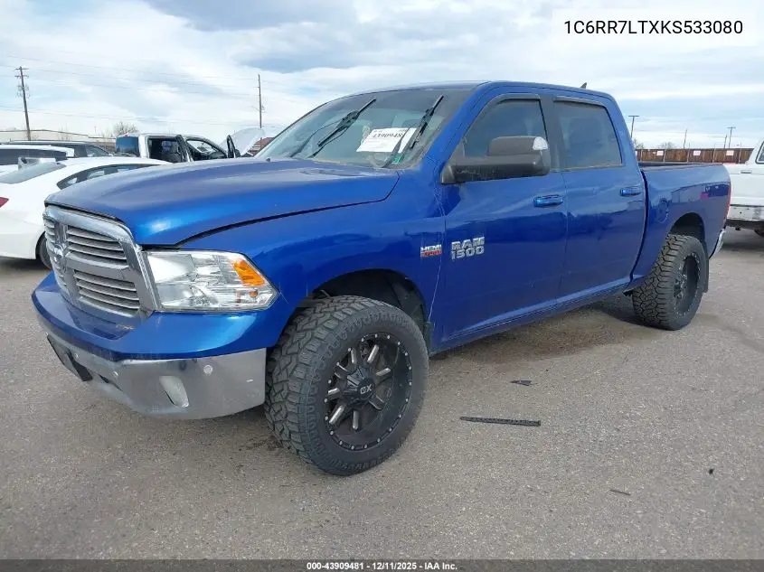 1C6RR7LTXKS533080 2019 Ram 1500 Classic Big Horn 4X4 5'7 Box
