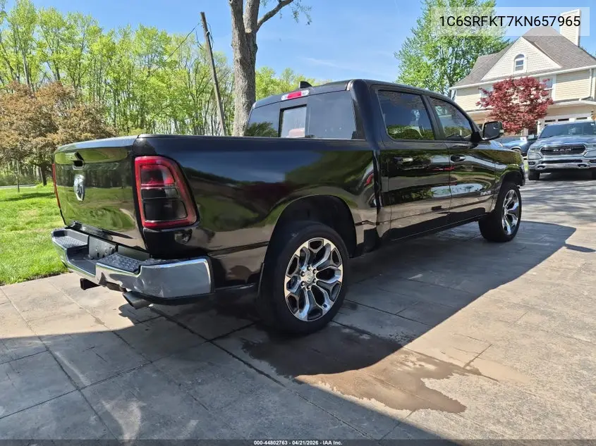 1C6SRFKT7KN657965 2019 Ram 1500