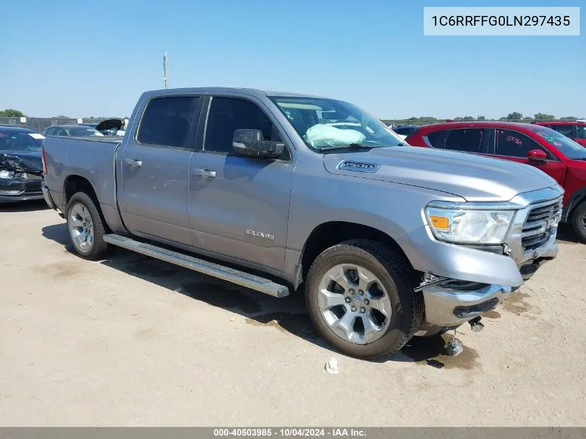 1C6RRFFG0LN297435 2020 Ram 1500 Big Horn 4X4 5'7 Box