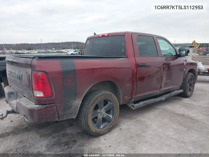 1C6RR7KT5LS112953 2020 Ram 1500 Classic St