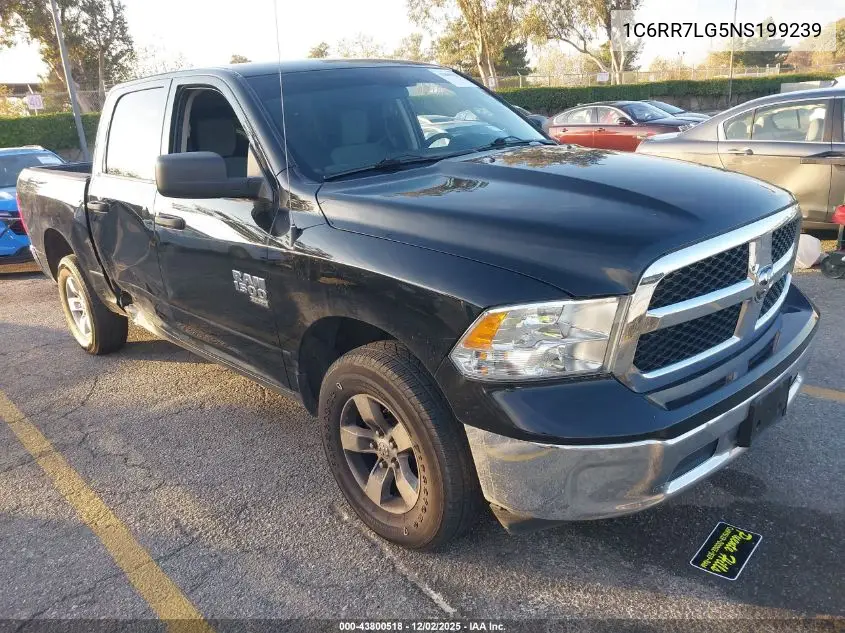 1C6RR7LG5NS199239 2022 Ram 1500 Classic Slt 4X4 5'7 Box