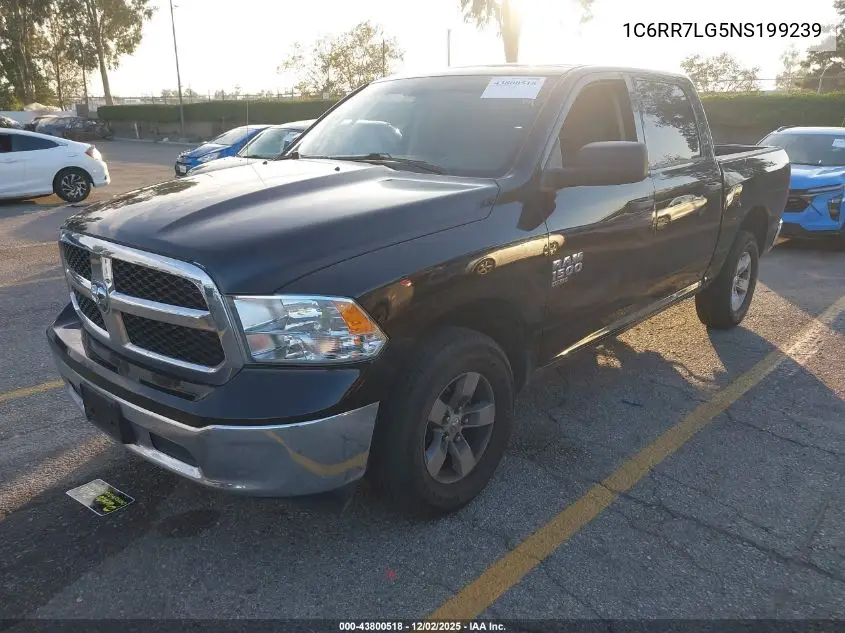 1C6RR7LG5NS199239 2022 Ram 1500 Classic Slt 4X4 5'7 Box
