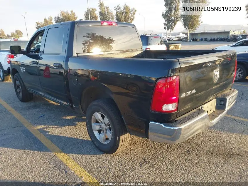 1C6RR7LG5NS199239 2022 Ram 1500 Classic Slt 4X4 5'7 Box
