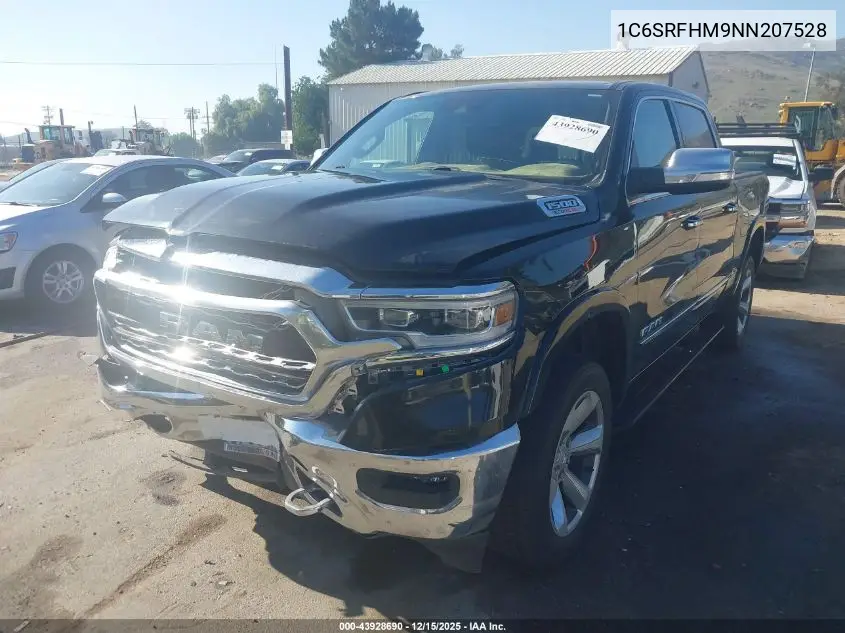 1C6SRFHM9NN207528 2022 Ram 1500 Limited