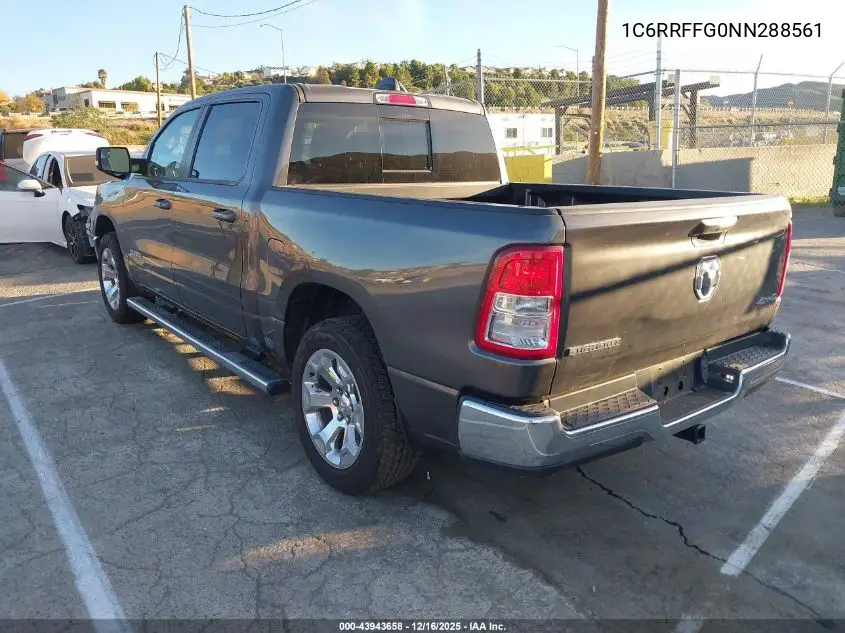 1C6RRFFG0NN288561 2022 Ram 1500 Big Horn 4X4 5'7 Box