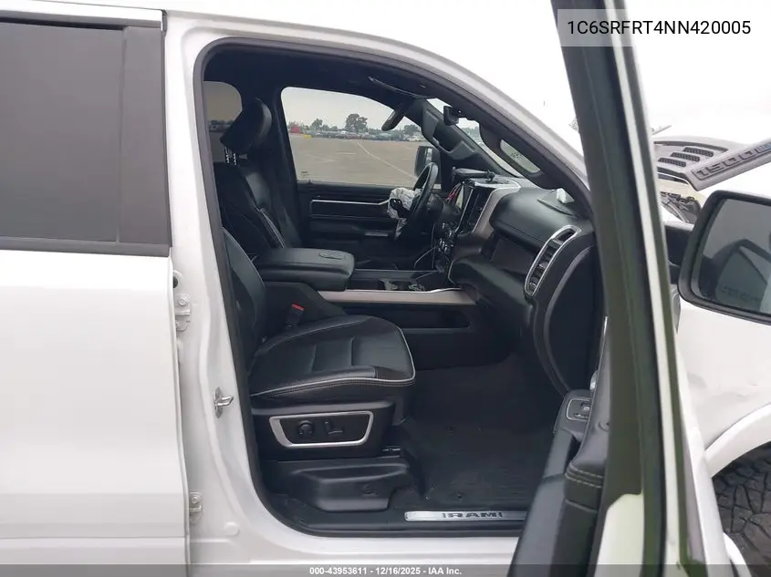1C6SRFRT4NN420005 2022 Ram 1500 Laramie 4X4 6'4 Box